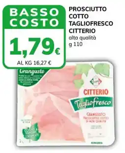 Basko Prosciutto cotto tagliofresco Citterio offerta