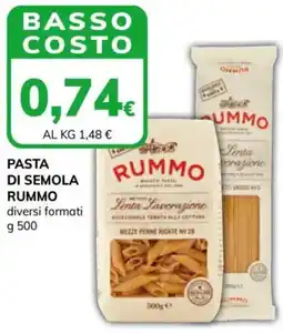 Basko Pasta di semola Rummo offerta