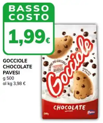 Gocci ole chocolate Pavesi