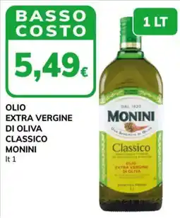 Basko Olio extra vergine di oliva classico Monini offerta