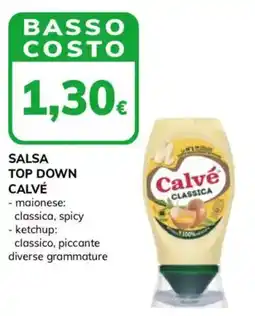 Basko Salsa top down Calvé classica offerta