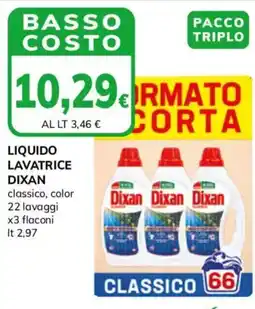 Basko Liquido lavatrice Dixan classico offerta