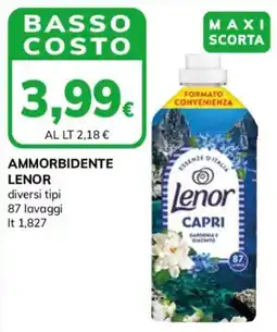 Basko Ammorbidente Lenor Capri offerta