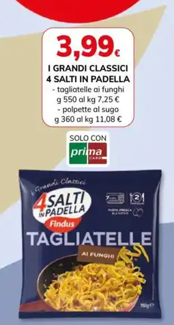 Basko 4 Salti in Padella Tagliatelle ai Funghi offerta