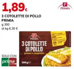 Basko 3 Cotolette di pollo Primia offerta