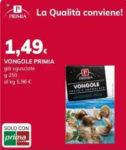 Basko Vongole Primia offerta