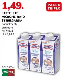 Basko Latte UHT microfiltrato sterilgarda parzialmente scremato offerta