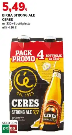 Basko Ceres strong ale offerta