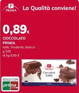 Basko Cioccolato Primia offerta