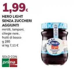 Basko Hero Light mirtilli offerta