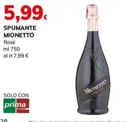 Basko Spumante Mionetto Rosé offerta