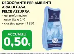 Basko Deodorante per ambienti Aria di Casa Felce Azzurra offerta