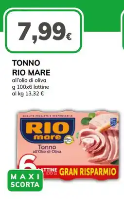 Basko Tonno Rio Mare all’olio di oliva offerta