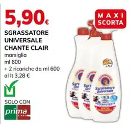 Basko Sgrassatore universale Chante Clair offerta