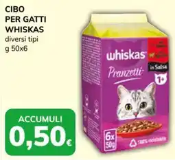 Basko Whiskas Pranzetti offerta