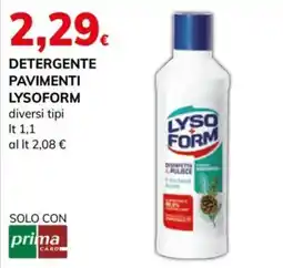 Basko Detergente pavimenti Lysoform offerta