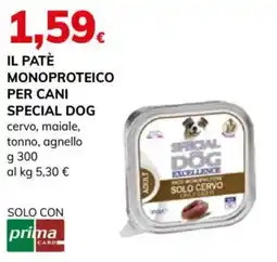 Basko Paté monoproteico per cani Special Dog offerta
