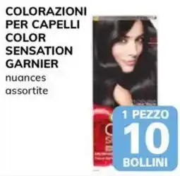 Basko Colorazioni per capelli Color Sensation Garnier offerta