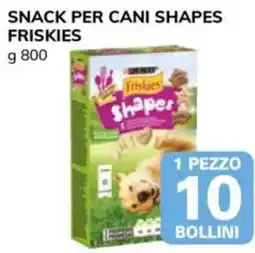Basko Snack per cani shapes friskies offerta