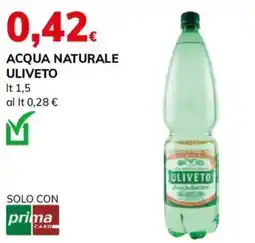 Basko Acqua naturale Uliveto offerta
