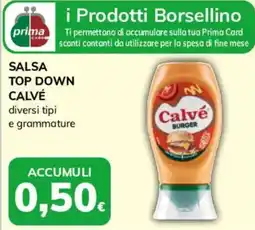 Basko Salsa Top Down Calvé offerta