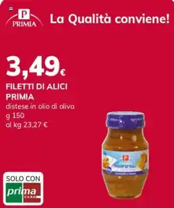 Basko Filetti di Alici Primia offerta