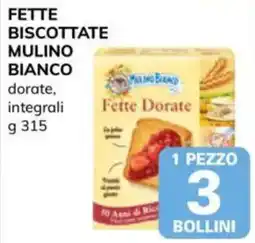 Basko Fette biscottate Mulino Bianco offerta