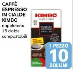 Basko Caffè espresso in cialde Kimbo napoletano offerta