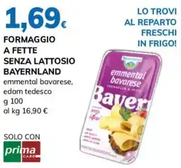 Basko Formaggio a fette senza lattosio Bayernland offerta