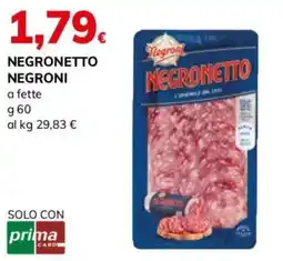 Basko Negronetto Negroni offerta
