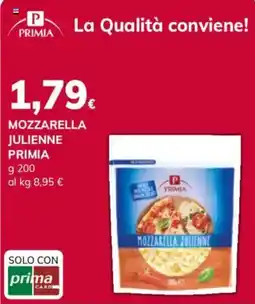 Basko Mozzarella julienne Primia offerta