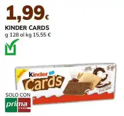 Basko Kinder Cards offerta