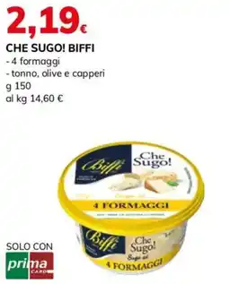 Basko Che Sugo! Biffi 4 formaggi offerta