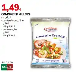 Basko Condimenti Milleusi Gamberi e Zucchine offerta