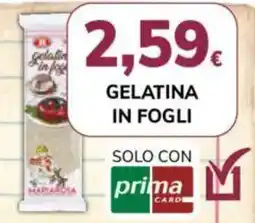 Basko Gelatina in fogli offerta