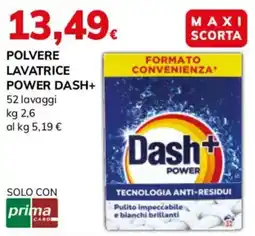 Basko Polvere lavatrice Power Dash+ offerta