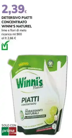 Basko Detersivo piatti concentrato Winni's Naturel offerta