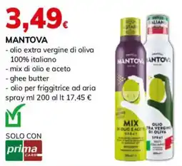 Basko Mantova olio extra vergine di oliva/ mix di olio e aceto/ ghee butter/ olio per friggitrice ad aria spray offerta