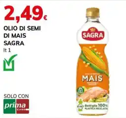 Basko Olio di semi di mais Sagra offerta