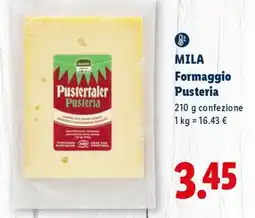 Lidl Pustertaler Pusteria offerta