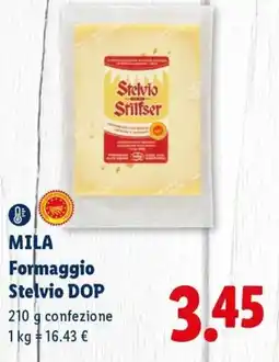 Lidl Formaggio Stelvio DOP offerta
