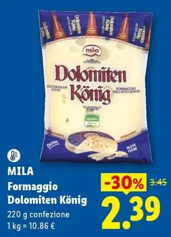 Mila Formaggio Dolomiten König