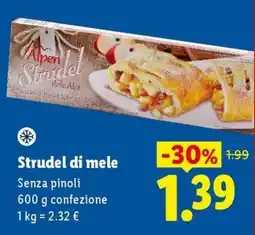 Lidl Alpen Strudel offerta
