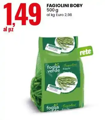 Fagiolini Boby