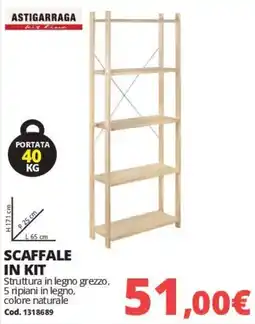 Brico Io Astigarraga scaffale in kit offerta