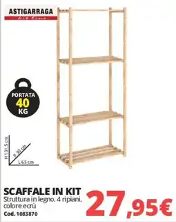 Brico Io Astigarraga scaffale in kit offerta