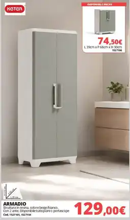 Brico Io ARMADIO KETER offerta