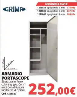 Brico Io Armadino portascope Grima offerta