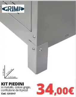Brico Io Kit piedini Grima offerta