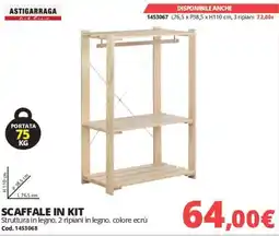 Brico Io Scaffale in kit Astigarraga offerta